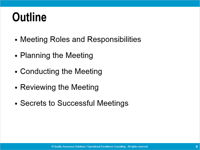 Effective Meetings PPT