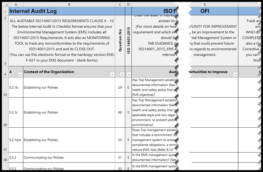 Iso 14001 Management Review Template