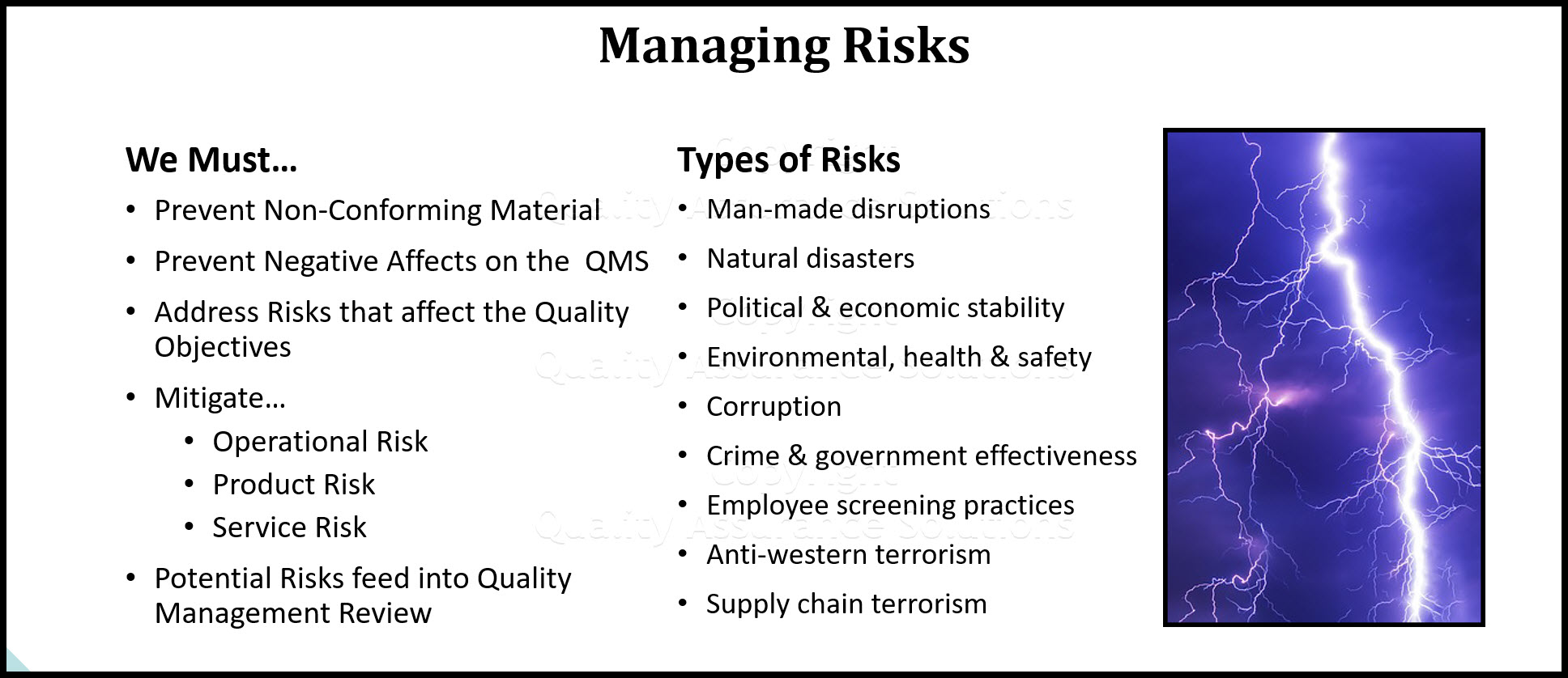 A Risk Management Plan Sample And The Basics Of Risk Management